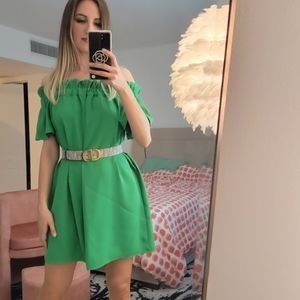 Pleione Emerald Dress for holidays